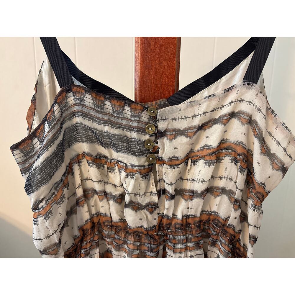 MYNE Ashley Ann Black and White Dress  Sz 4 - Picture 4 of 6